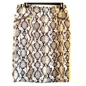 Michael Kors *NWT* Python Skirt - Size 8